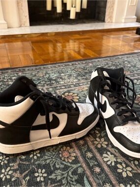 Nike High Top Panda Dunks